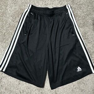 men’s black size S adidas shorts